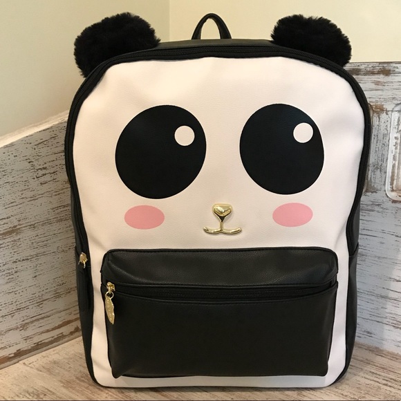 betsey johnson backpack panda